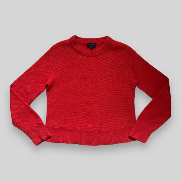 Rag & Bone Cashmere Knit Sweater in Red | Size M - Picture 1 of 8